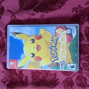 Nintendo switch let's go Pikachu game!